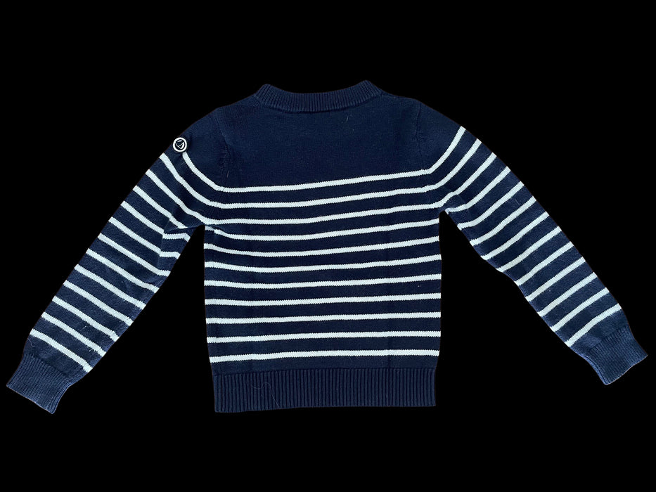 A Navy Knit Sweaters from Petit Bateau in size 8Y for neutral. (Back View)