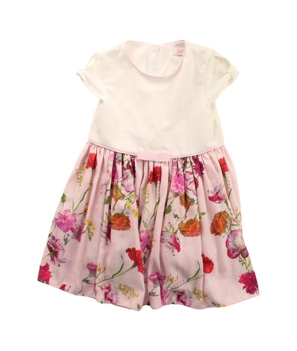 A Pink Short Sleeve Dresses from Baker by Ted Baker in size 18-24M for girl. (Front View)