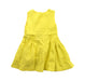 A Yellow Sleeveless Dresses from Jacadi in size 2T for girl. (Front View)