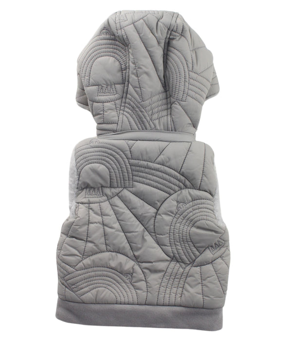 A Grey Outerwear Vests from The Bonnie Mob in size 12-18M for boy. (Back View)