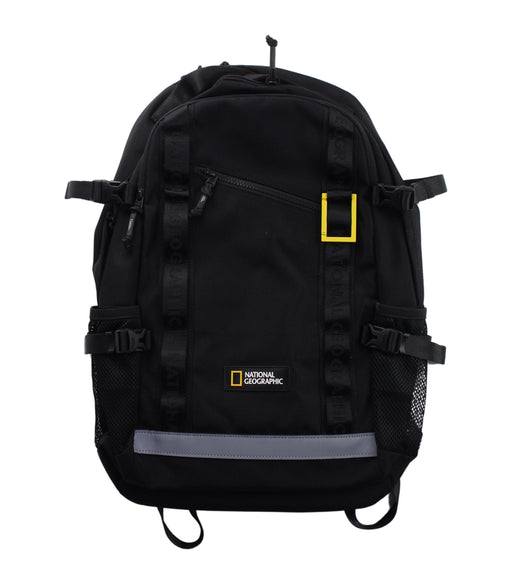A Black Bags from National Geographic in size O/S for boy. (Front View)