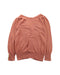A Peach Cardigans from Excuse My French in size 4T for girl. (Back View)