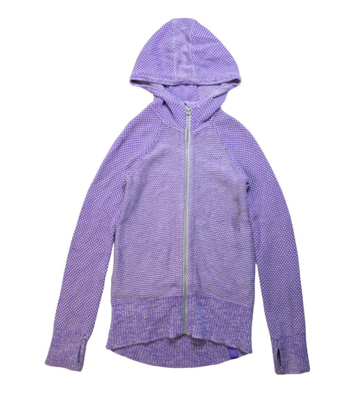 A Purple Lightweight Jackets from Ivivva in size 7Y for girl. (Front View)