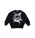 A Black Crewneck Sweatshirts from Burberry in size 4T for boy. (Front View)