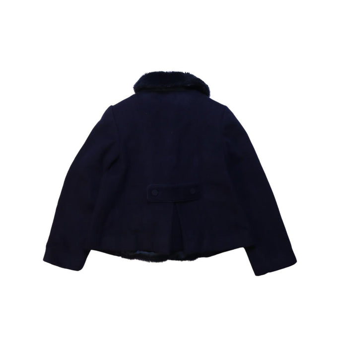 A Navy Lightweight Jackets from Nicholas & Bears in size 6T for girl. (Back View)