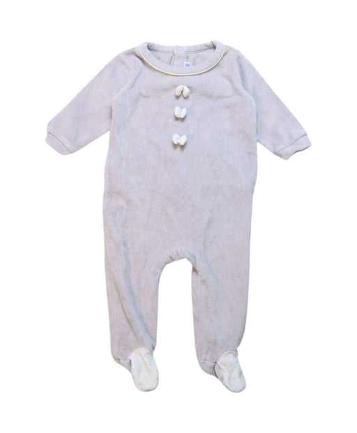 A Purple Onesies from Jacadi in size 3-6M for neutral. (Front View)