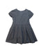 A Grey Short Sleeve Dresses from Jacadi in size 5T for girl. (Front View)