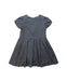 A Grey Short Sleeve Dresses from Jacadi in size 5T for girl. (Back View)