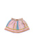 A Multicolour Short Skirts from Petit Bateau in size 3T for girl. (Back View)