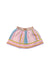 A Multicolour Short Skirts from Petit Bateau in size 3T for girl. (Back View)