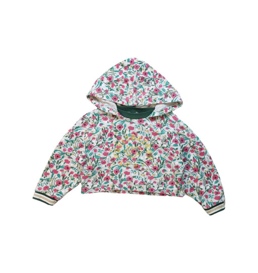 A Multicolour Hooded Sweatshirts from Petit Bateau in size 3T for girl. (Front View)