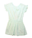 A Green Short Sleeve Dresses from Emile et Ida in size 6T for girl. (Back View)