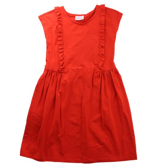 A Red Sleeveless Dresses from Hanna Andersson in size 8Y for girl. (Front View)