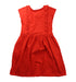 A Red Sleeveless Dresses from Hanna Andersson in size 8Y for girl. (Back View)