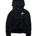 A Black Hooded Sweatshirts from Nike in size 12Y for boy. (Front View)