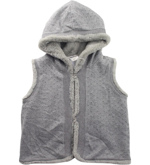 A Grey Dress Up Vests from Country Road in size 8Y for girl. (Front View)