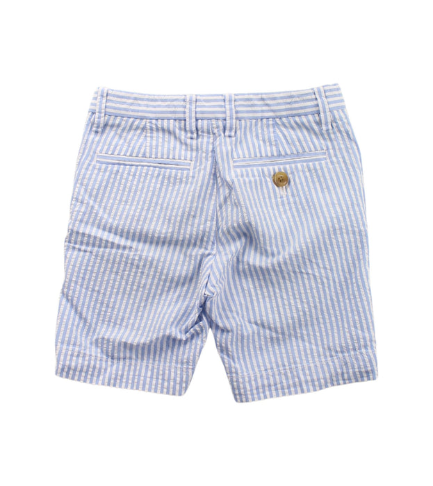 A Blue Shorts from Crewcuts in size 4T for boy. (Back View)