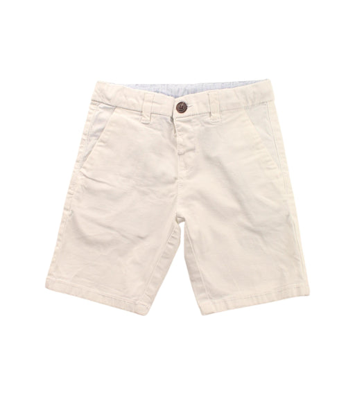 A White Shorts from Mayoral in size 4T for boy. (Front View)