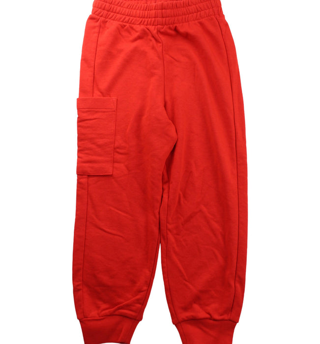 A Red Pants Sets from Adidas in size 6T for girl. (Back View)