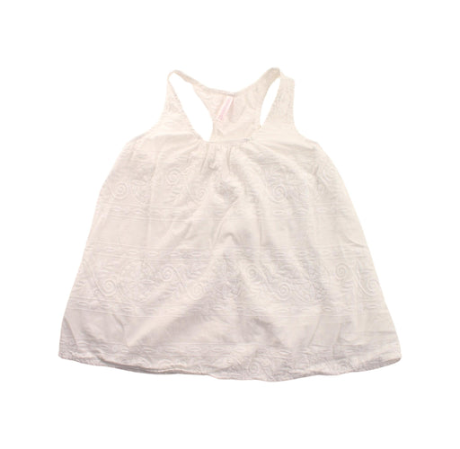 A White Sleeveless Dresses from Zimmermann in size 6T for girl. (Front View)