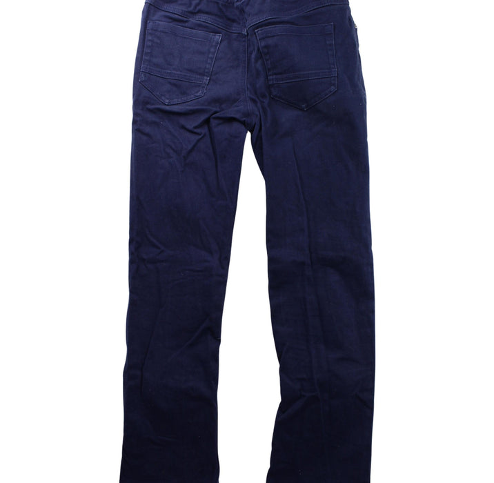 A Blue Casual Pants from Hanna Andersson in size 10Y for girl. (Back View)