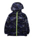 A Blue Lightweight Jackets from Joules in size 5T for boy. (Front View)
