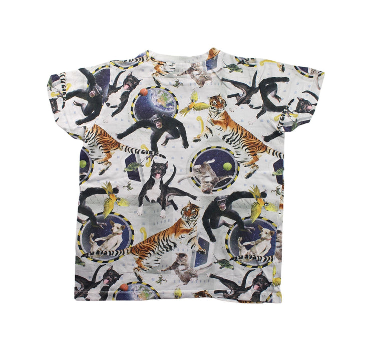 A White Short Sleeve T Shirts from Molo in size 8Y for boy. (Back View)