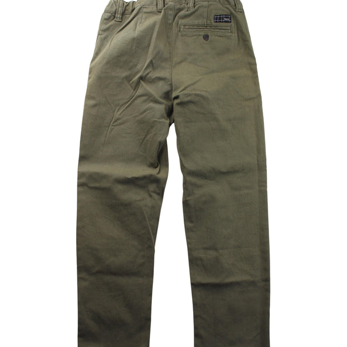 A Green Casual Pants from Molo in size 9Y for boy. (Back View)