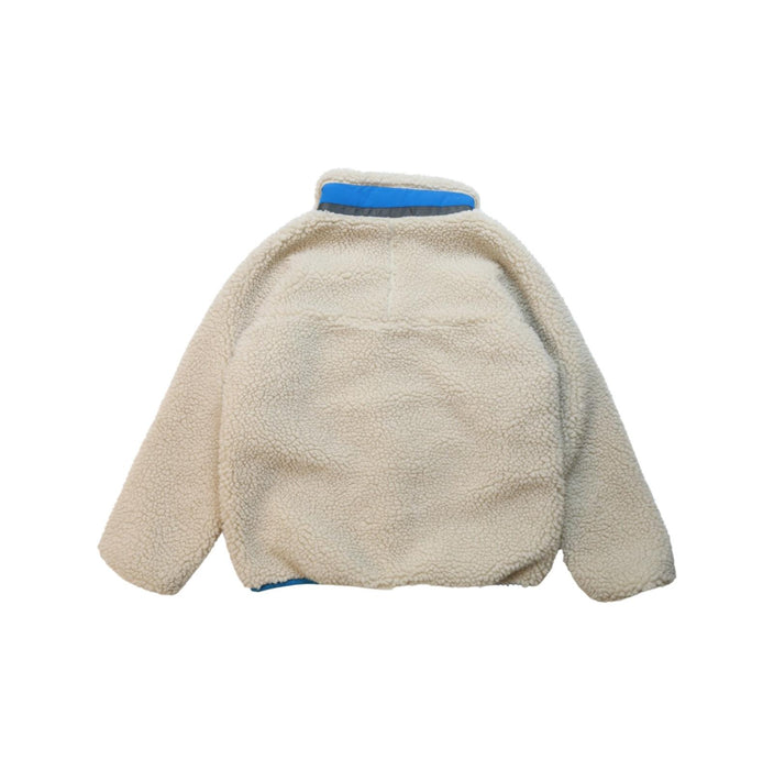 A Ivory Lightweight Jackets from Patagonia in size 5T for boy. (Back View)
