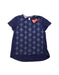 A Blue Short Sleeve Tops from Monsoon in size 5T for girl. (Front View)