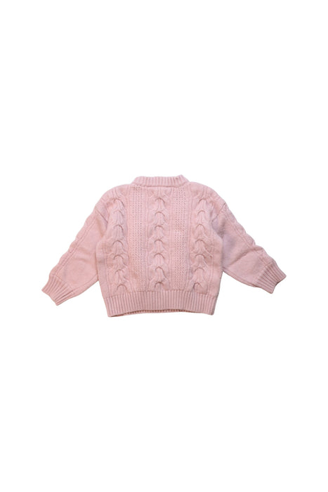 A Pink Knit Sweaters from Country Road in size 4T for girl. (Back View)