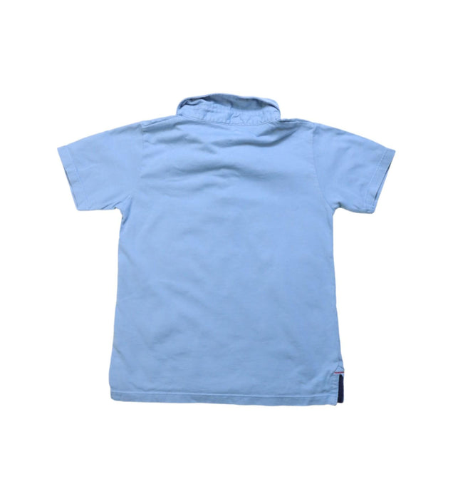 A Blue Short Sleeve Polos from Absorba in size 2T for boy. (Back View)