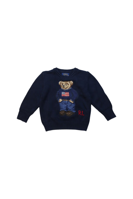 A Multicolour Knit Sweaters from Polo Ralph Lauren in size 2T for boy. (Front View)
