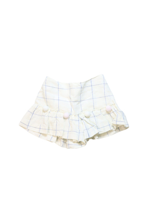 A White Short Skirts from Nicholas & Bears in size 3T for girl. (Front View)