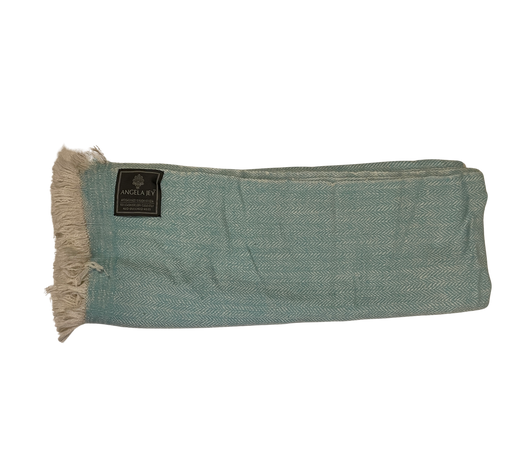 A Blue Blankets from Angela Jey in size O/S for neutral. (Front View)