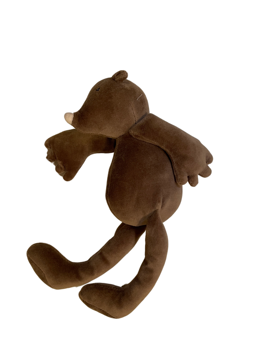 A Brown Soft Toys from Moulin Roty in size O/S for neutral. (Front View)