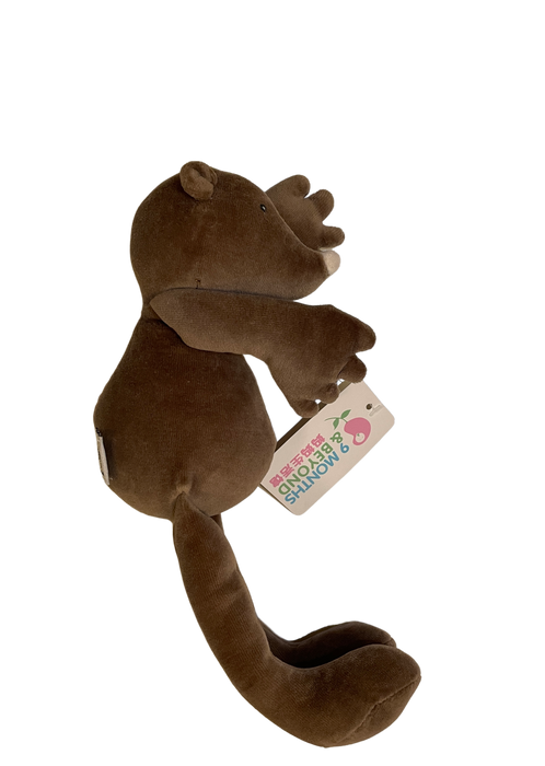 A Brown Soft Toys from Moulin Roty in size O/S for neutral. (Back View)