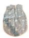 A Blue Sleepsacs from Hoppetta in size 0-3M for neutral. (Back View)