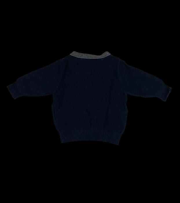 A Navy Knit Sweaters from Tommy Hilfiger in size 3-6M for boy. (Back View)