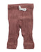 A Peach Sweatpants from Emile et Ida in size 3-6M for girl. (Front View)
