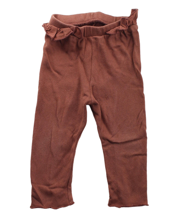 A Brown Long Sleeve Bodysuits from Play Up in size 3-6M for girl. (Back View)