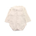 A White Long Sleeve Bodysuits from Mayoral in size 6-12M for girl. (Back View)