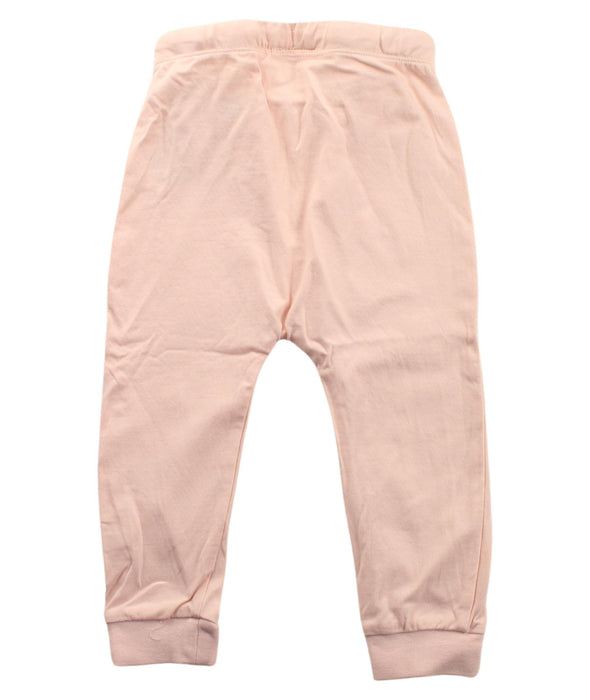 A Pink Sweatpants from Molo in size 6-12M for girl. (Back View)