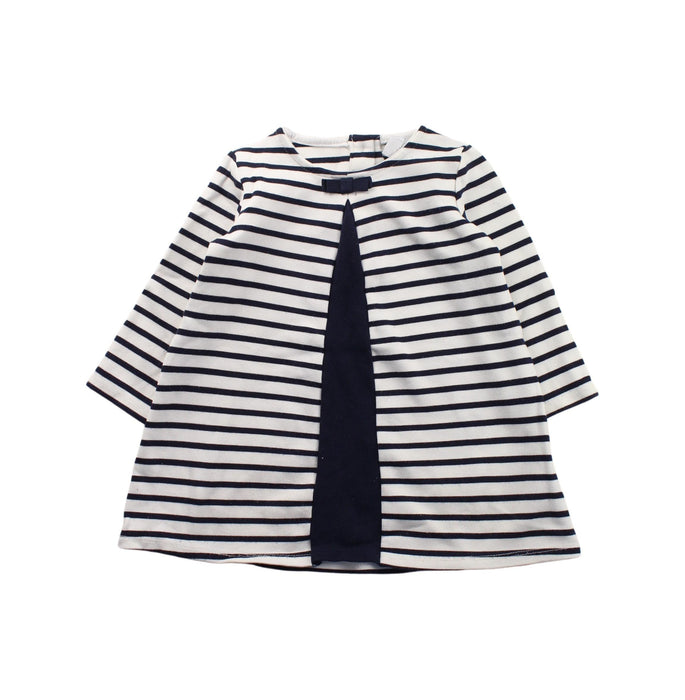 A Blue Long Sleeve Dresses from J by Jasper Conran in size 6-12M for girl. (Front View)