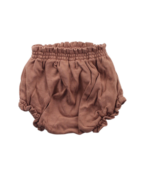 A Brown Bloomers from Quincy Mae in size 6-12M for girl. (Back View)