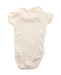 A White Short Sleeve Bodysuits from Petit Bateau in size 3-6M for girl. (Back View)