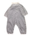 A Black Long Sleeve Jumpsuits from Petit Bateau in size 3-6M for girl. (Back View)