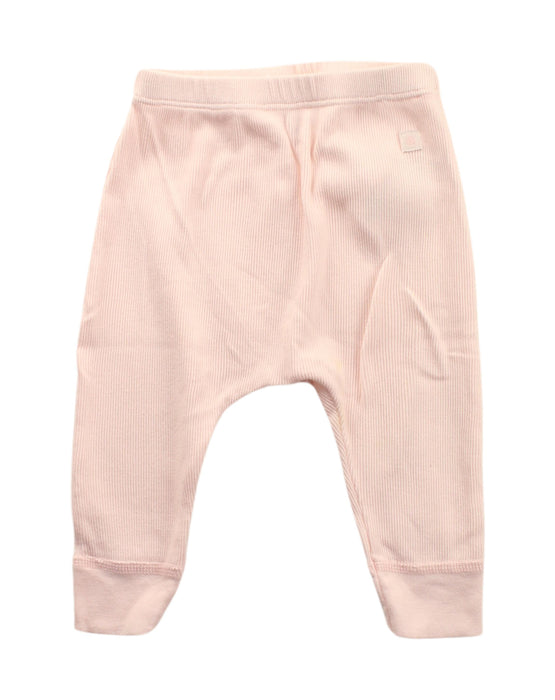 A Pink Pants Sets from Petit Bateau in size 3-6M for girl. (Back View)