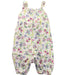 A White Sleeveless Rompers from Jojo Maman Bébé in size 12-18M for girl. (Back View)