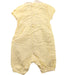 A Yellow Short Sleeve Rompers from Jojo Maman Bébé in size 12-18M for girl. (Back View)
